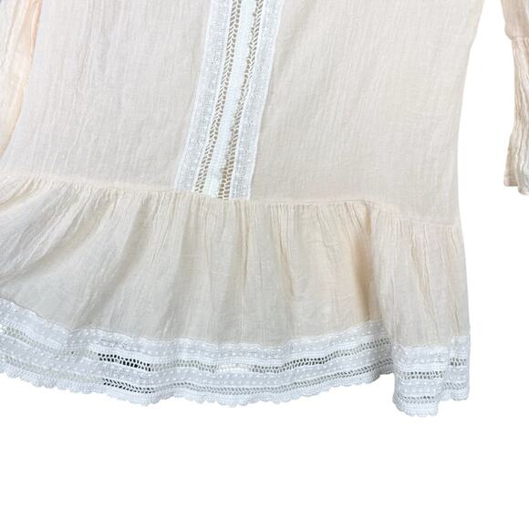 Eberjey Summer of Love Cotton Tunic Top Medium Large - Picture 2 of 7